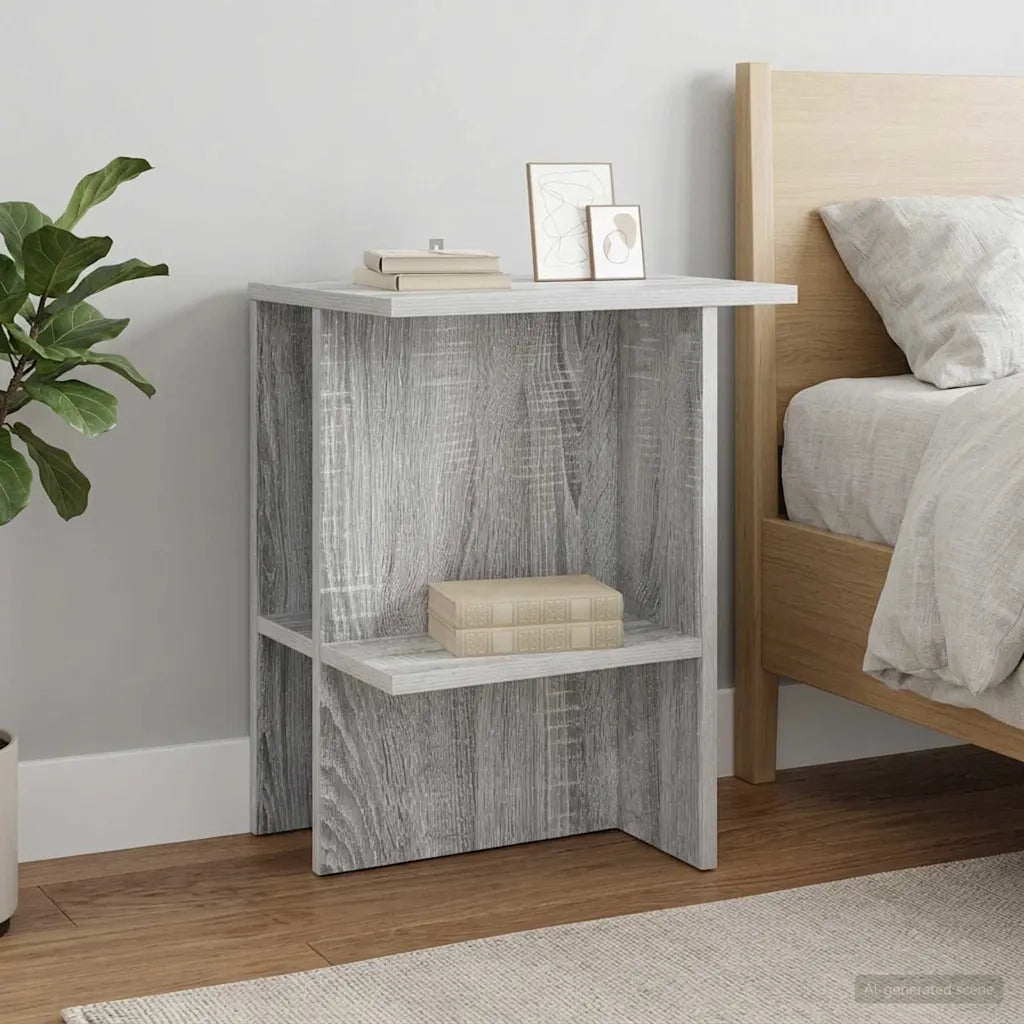Tavolino da salotto Grigio Sonoma 40 x 30 x 49 cm 8001073