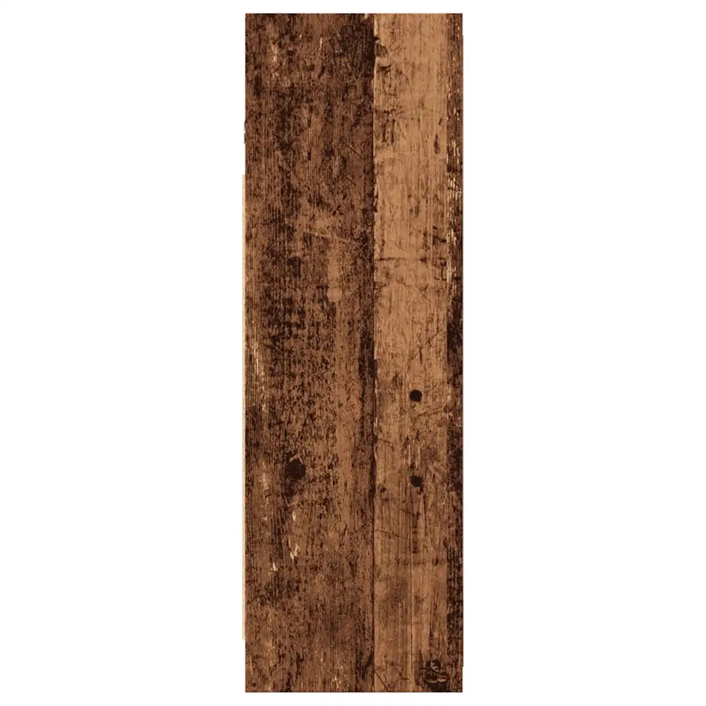 Mobile da Bagno a Specchio-Armadietto a Specchio da Bagno Legno Antico 62,5x20,5x64 cm Legno