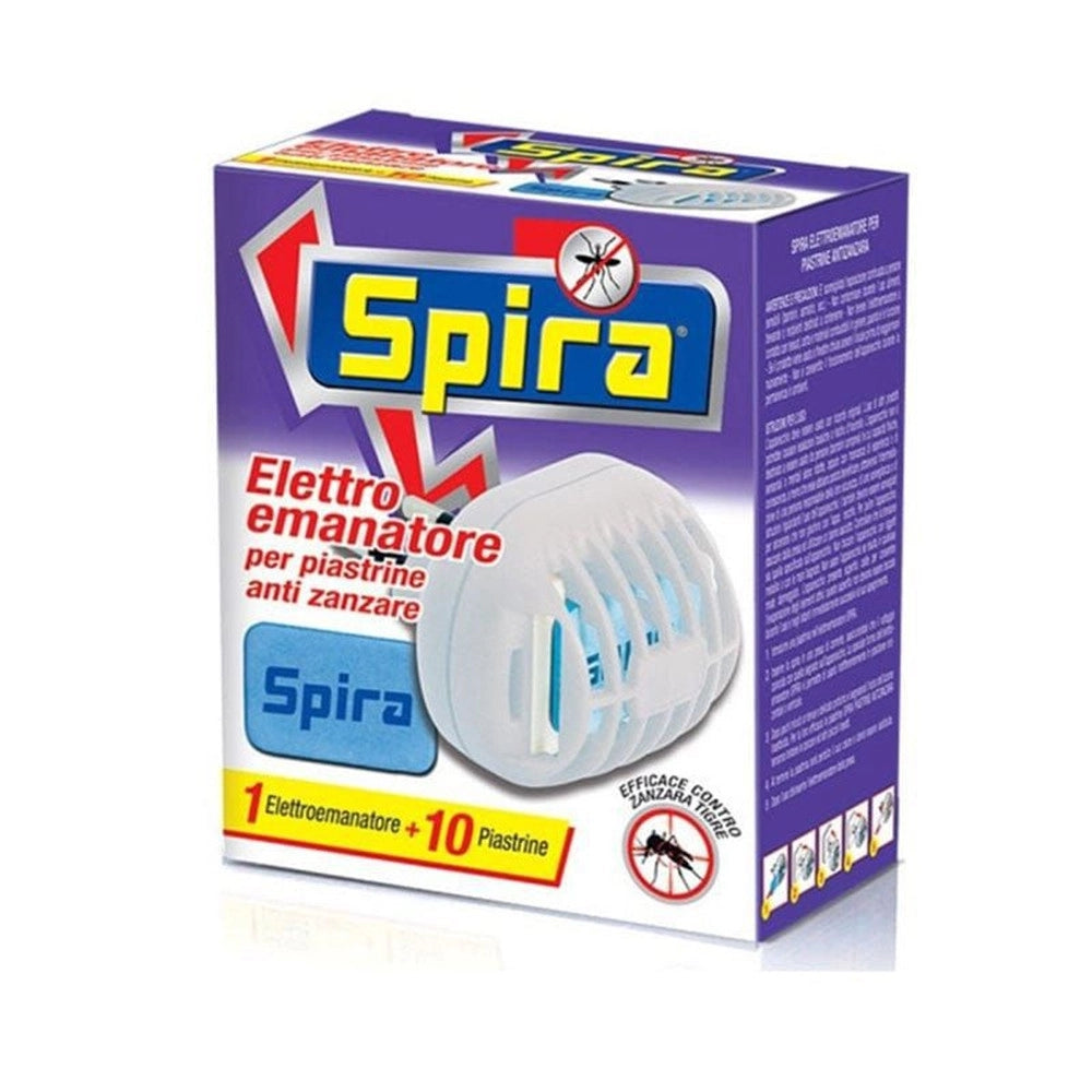 Trade Shop - Set 12pz Elettroemanatore Per Piastrine Antizanzare +10 Piastre Contro Zanzara Tigre 021013a -
