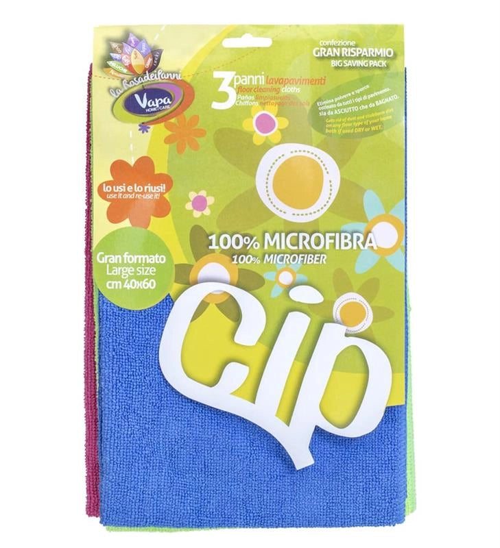 MAURY'S VAP CLEAN PANNO PAVIMENTI 40X60 IN MICROFIBRA