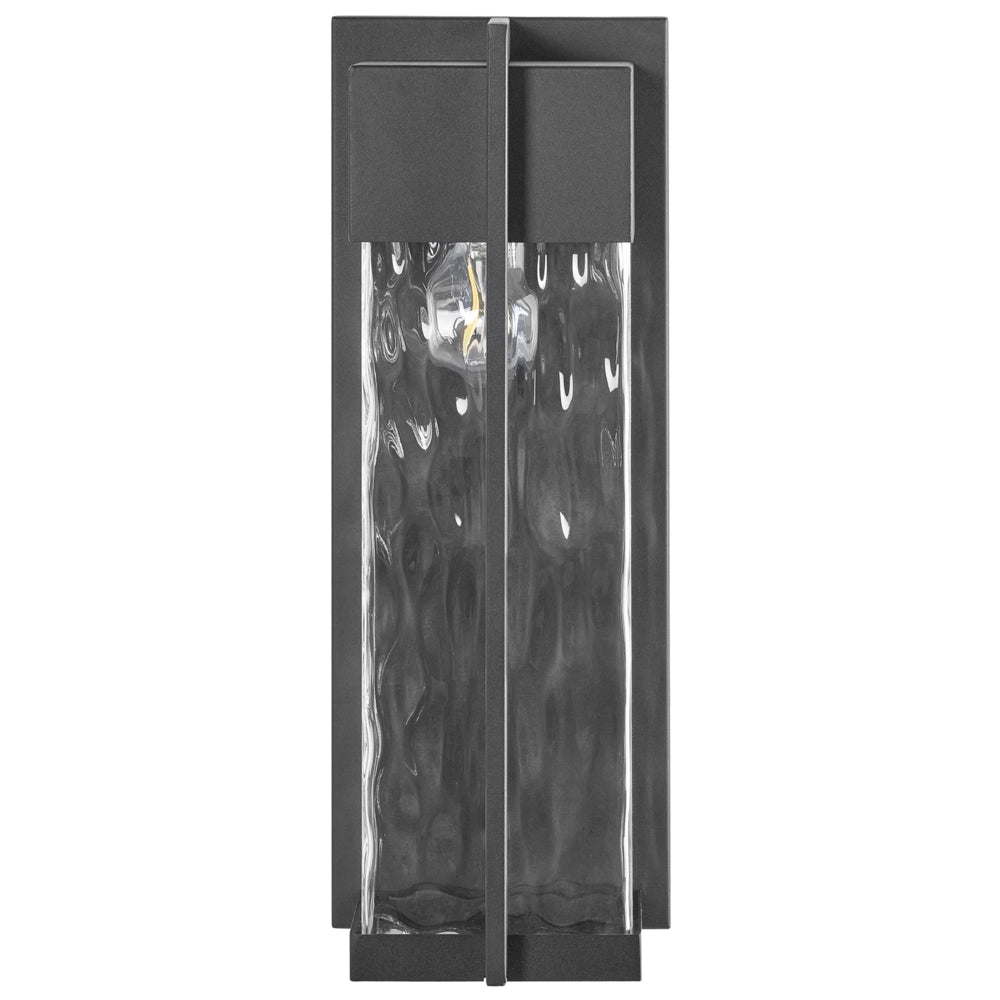 Lampada da Parete da Esterno in Metallo Nero Stile Tradizionale