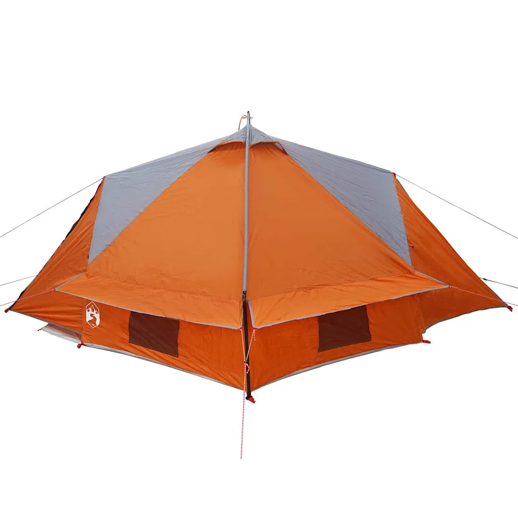 Tenda Teepee per 4 persone 4 persona Grigio e arancione 42004076