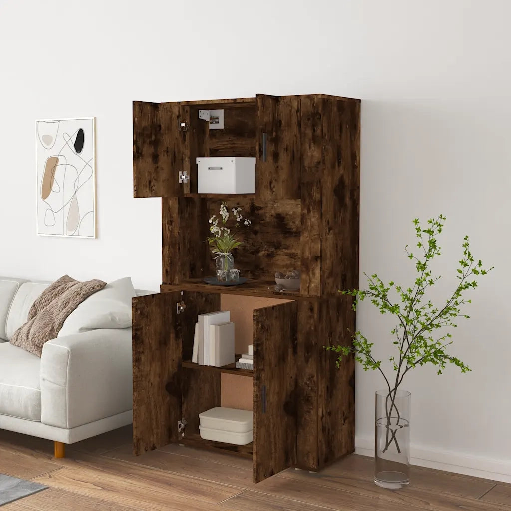Credenza Rovere Fumo in Legno Multistrato 3185356