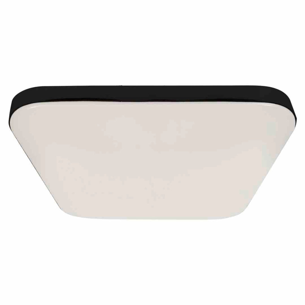 Plafoniera LED Milagro Nemo quadrata 33cm 17W 4000K nera