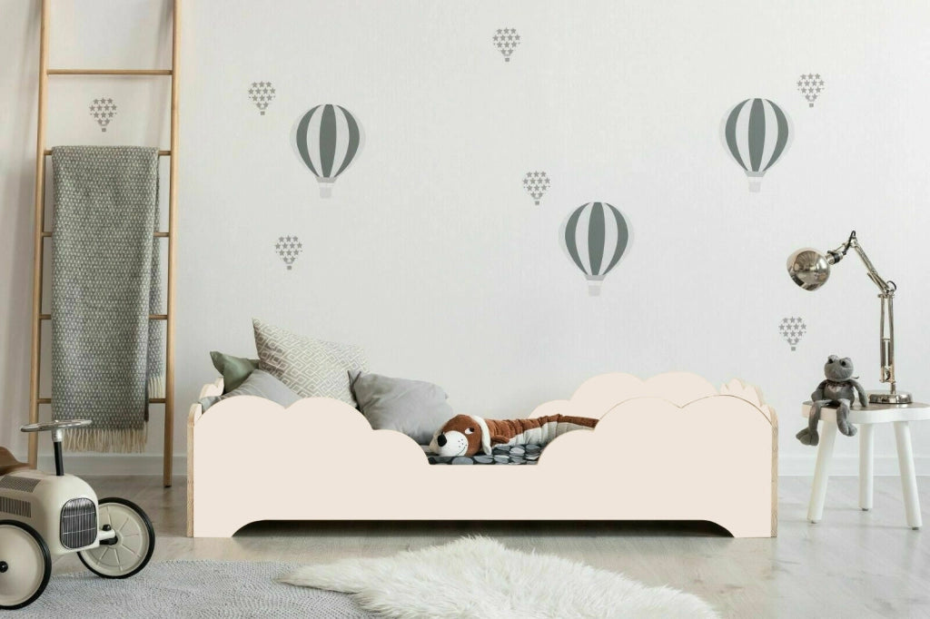 Lettino Montessori CHICCHI bianco 160 x 80 cm