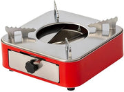 Alcolometro portatile, simile a una carica, stazionario alcolometro, adatto per campeggiare, viaggiare e barbecue all'aperto, rosso (senza alcol fermo).