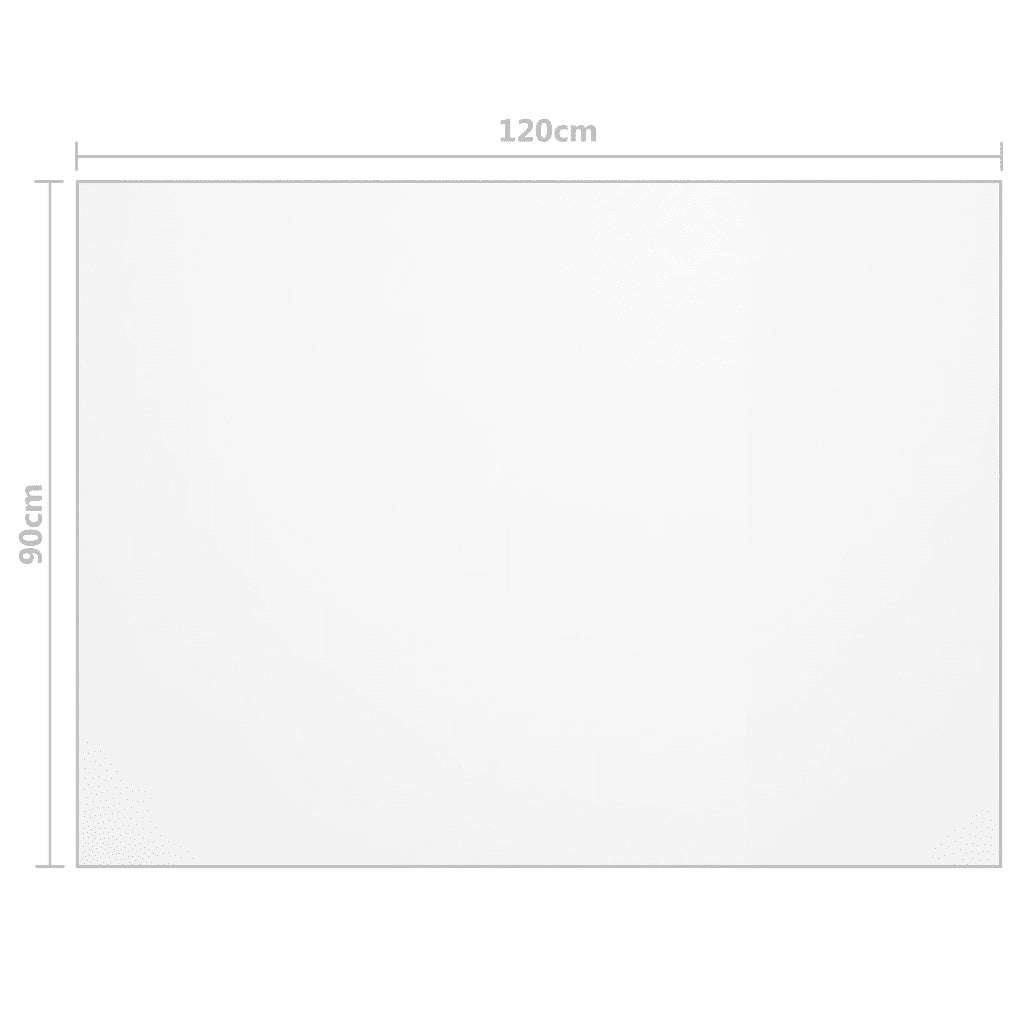 Protezione Tavolo Trasparente 120x90 cm 1,6 mm PVC 288263