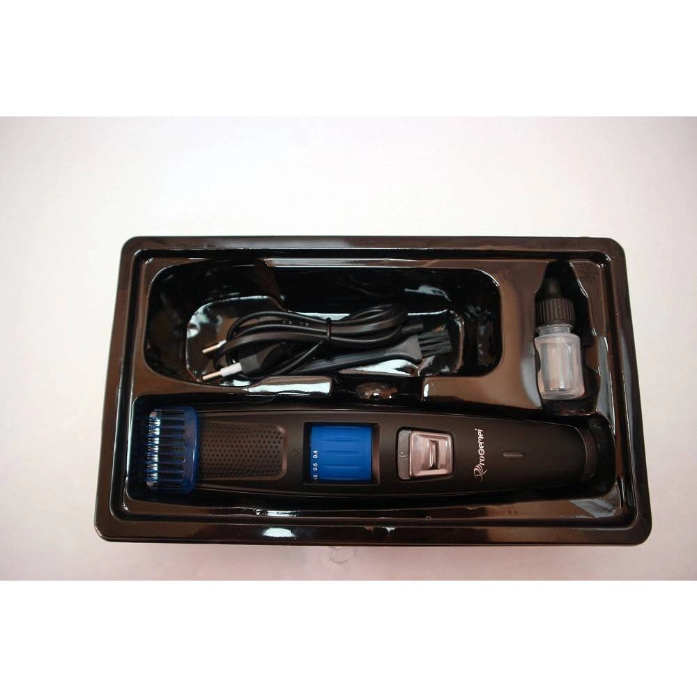 Trade Shop - Tagliacapelli Professionale A Batteria Gm-6127 Regolabile Trimmer Capelli Barba -