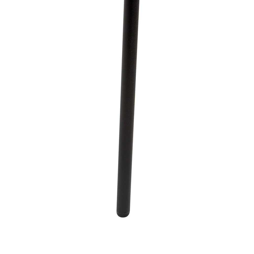 Set di 2 sedie da pranzo Verde Scuro con gambe senza braccioli Bouclè PU Gambe in ferro nero Design contemporaneo e retrò Sedute per la sala da pranzo