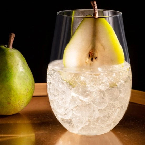 Set di bicchieri, con scatola regalo extra grande, per champagne, martini e cocktail, bicchieri per gin e prosecco, bicchieri per vino natalizio, 6 pezzi