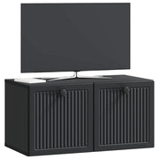 Mobile TV da Muro | Armadietto TV | Mobile Porta TV Nero 59,5 x 31 x 30 cm
