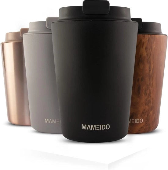 350ml Thermos da Caffè Nero - Impermeabile e Doppio Isolato - Tazza per Caffè al Tragitto