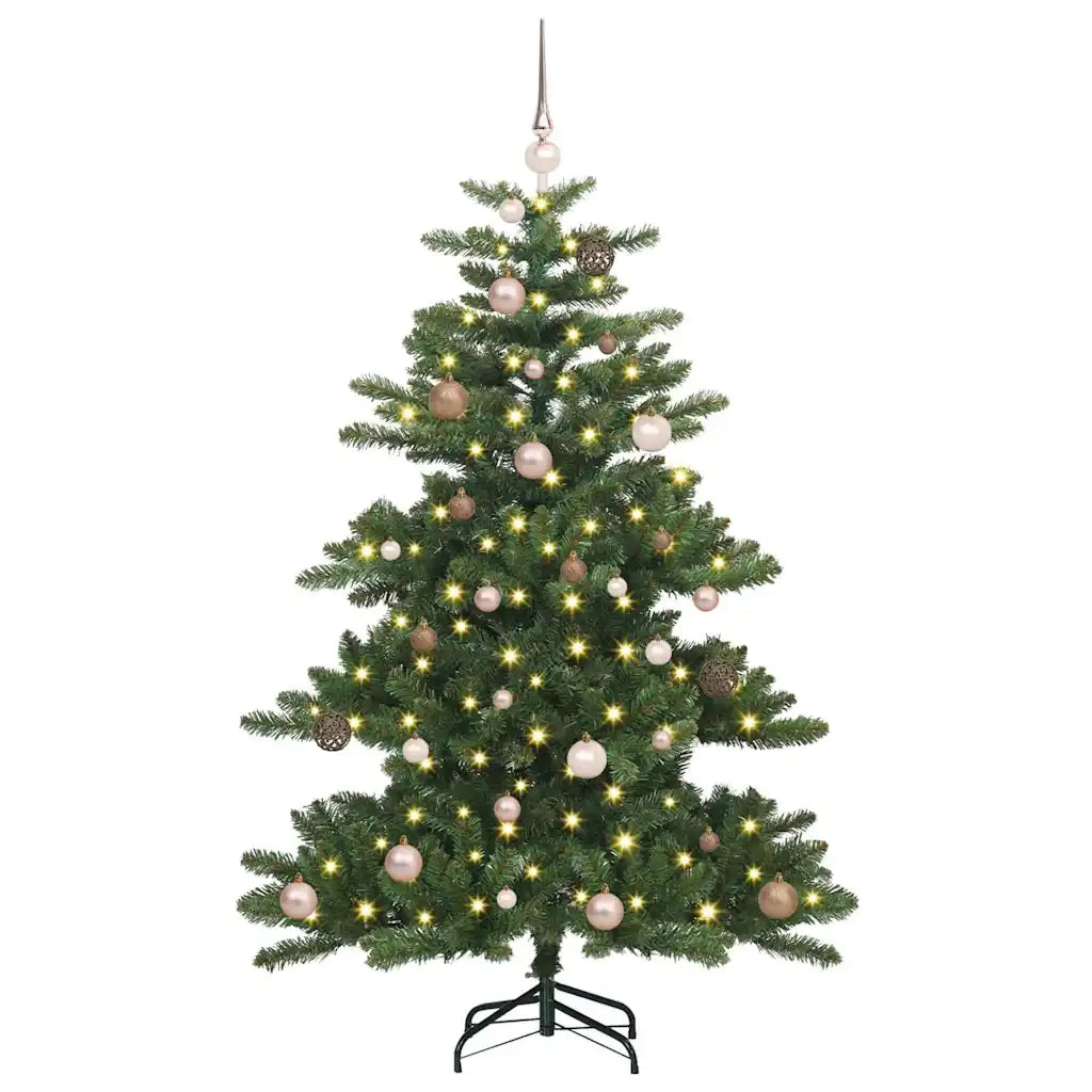 Albero di Natale Artificiale con Rami Pieghevoli Verde 150 cm 3397651