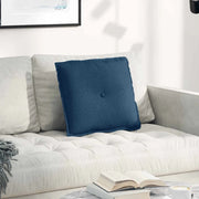 Cuscino per Schiena Blu 50 x 19 x 45 cm Tessuto 42014623