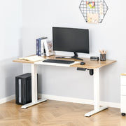 Scrivania elettrica regolabile in altezza 140x70 cm