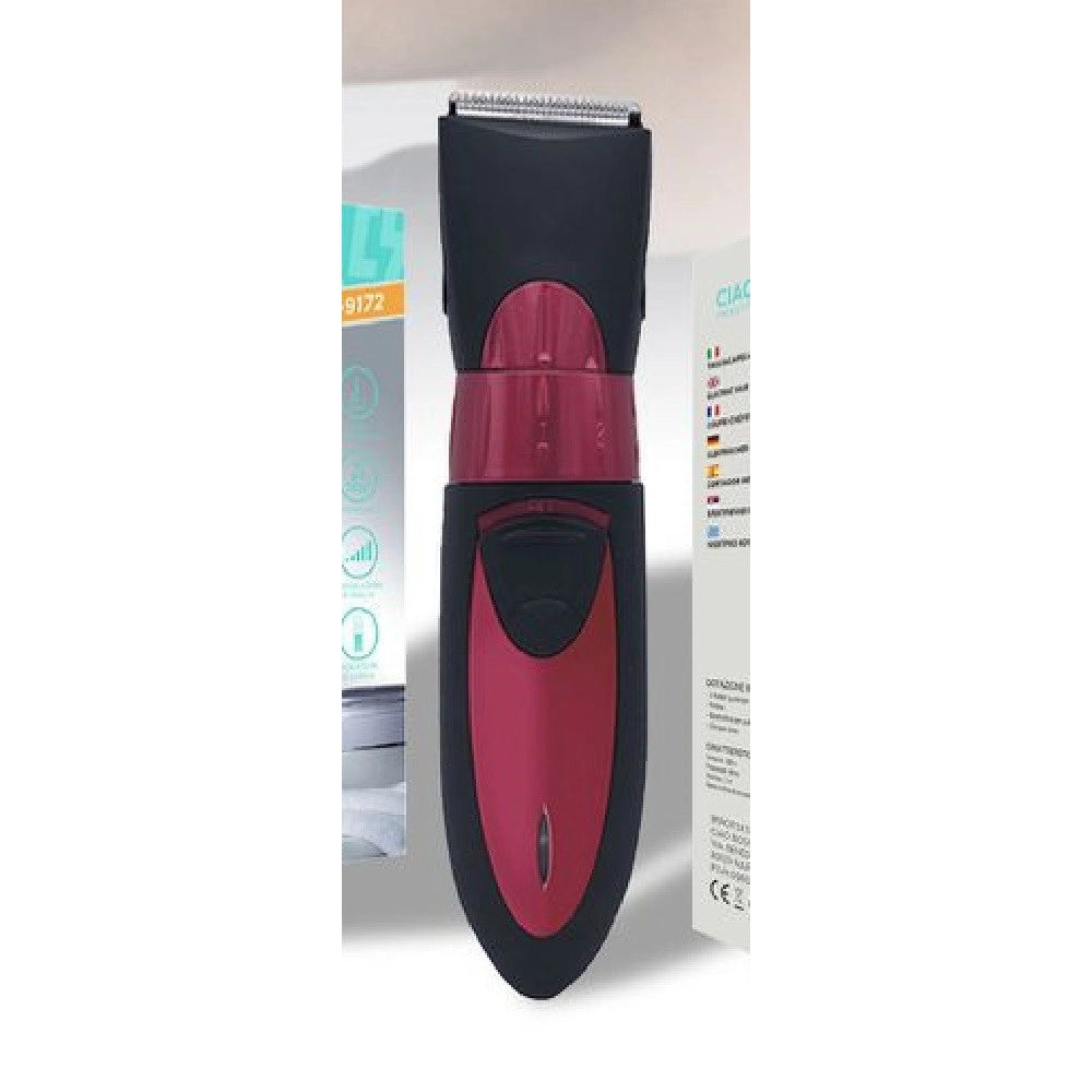 Trade Shop - Rasoio Taglia Capelli Elettrico Regola Barba Basette Ricaricabile 3 Watt Tx-9172 -