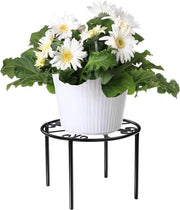Supporto per piante 1 pacchetto 26cm/102" Supporto per piante metallico - Piattaforma per piante supporto per piante per soggiorno camera da letto balcone e giardino