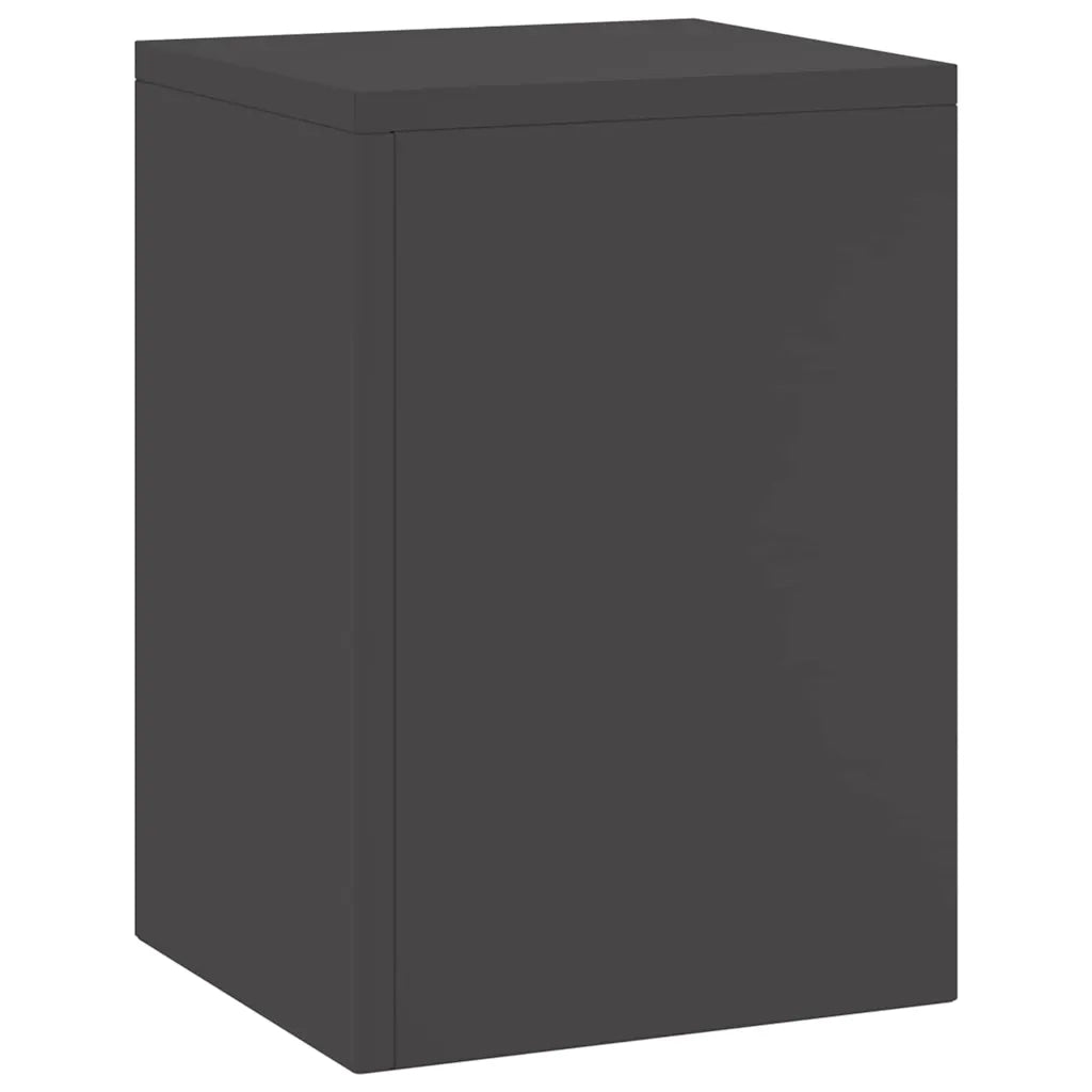 Supporto per piante 2 pcs Nero 24 x 24 x 35 cm Acciaio 865806