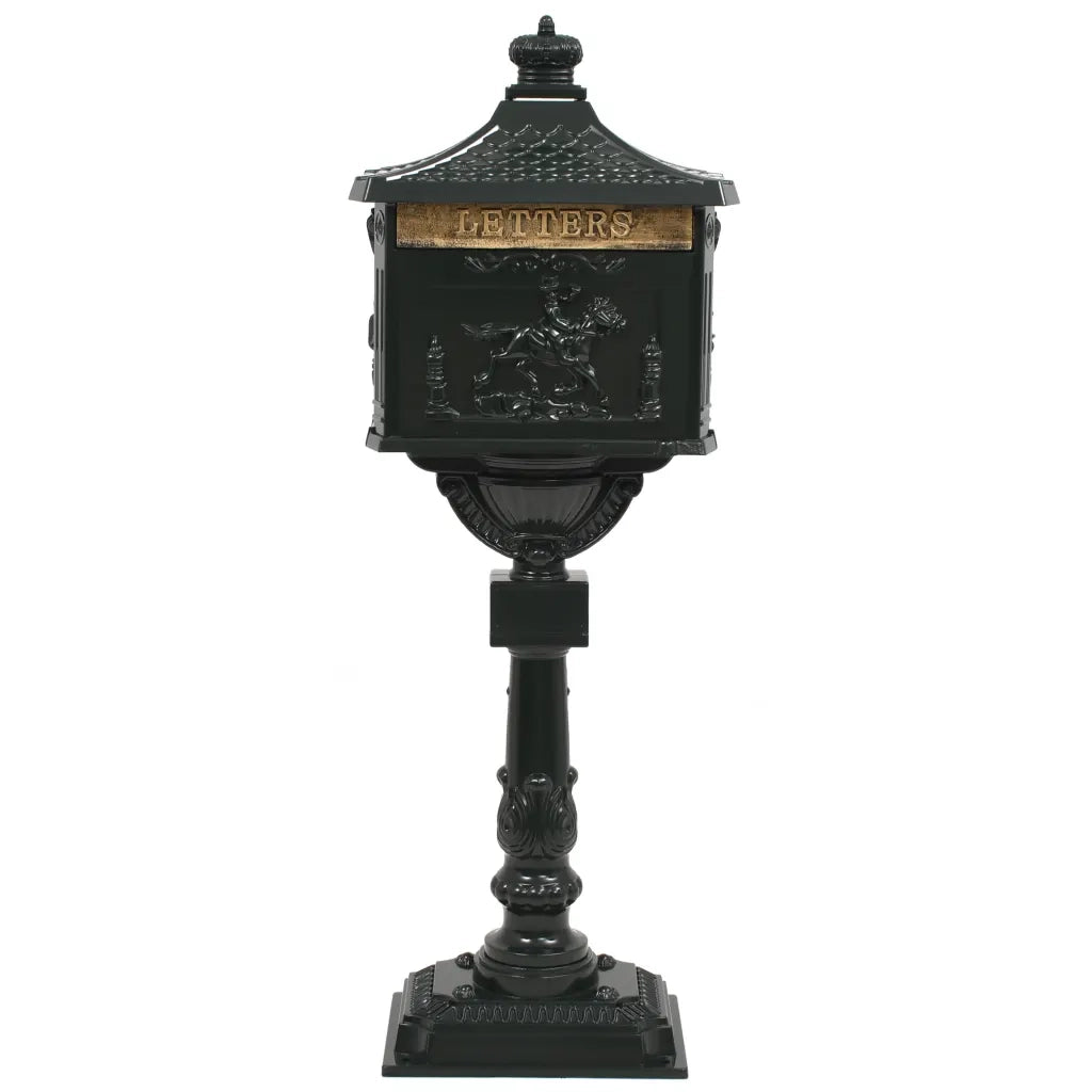 Cassetta della Posta in Alluminio Inossidabile Vintage Verde CFW8947980