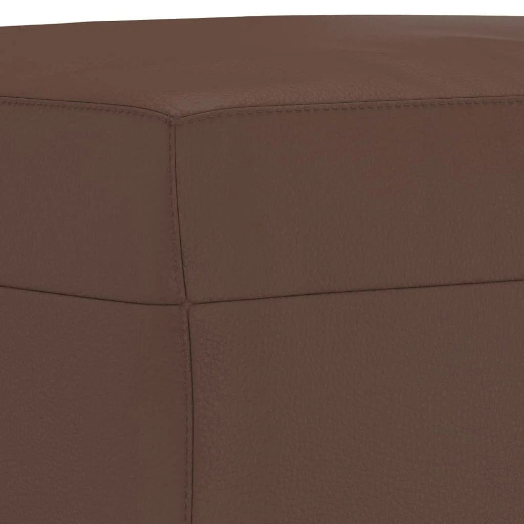Panca/panca 70 x 35 x 41 cm materiale sintetico marrone 02_0010495
