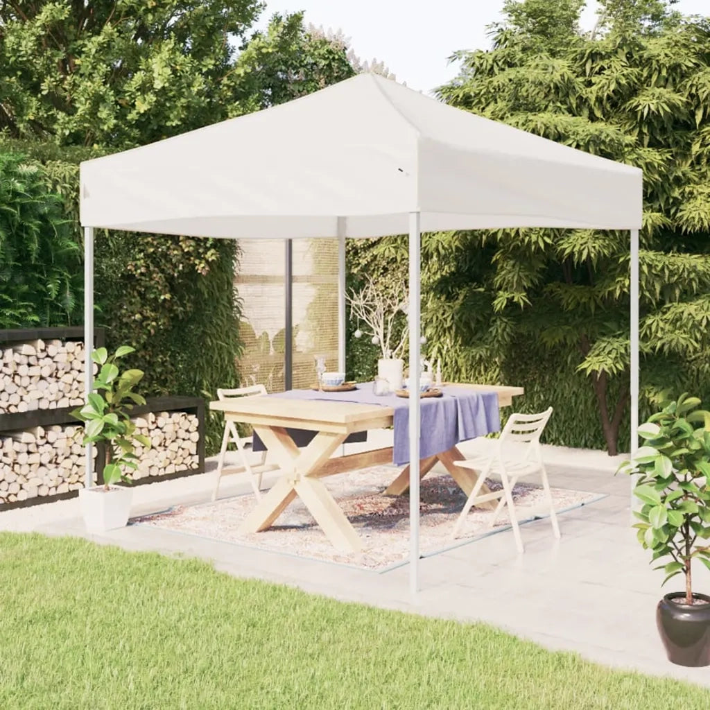 Tenda per Feste Pieghevole-Tenda Gazebo Bianca 2x2 m