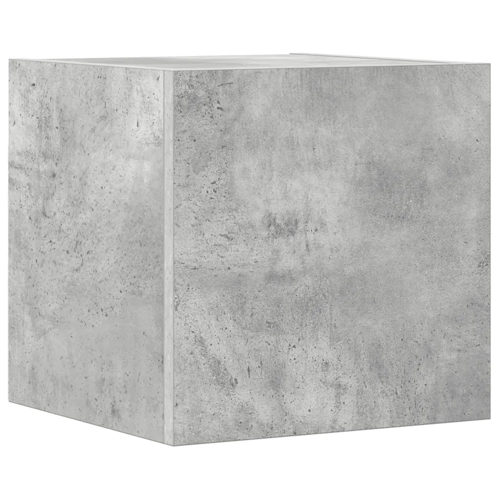 Set di Mobili Porta TV 7 pz Grigio Cemento in Legno Multistrato