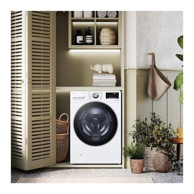 LG F0P3020TSWC Lavatrice capacità XL 20kg AI DD™ Serie P3, Classe B, 1000 giri, TurboWash 360, Vapore, Wi-Fi, White