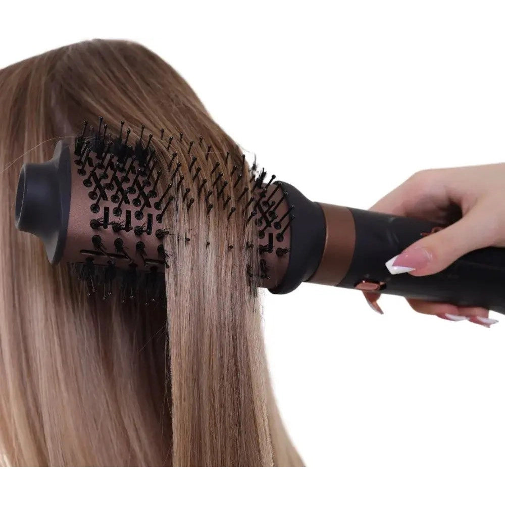 Trade Shop - Vgr V-491 Styler Aria Calda 6in1 1800w Spazzola Professionale Parrucchiere -