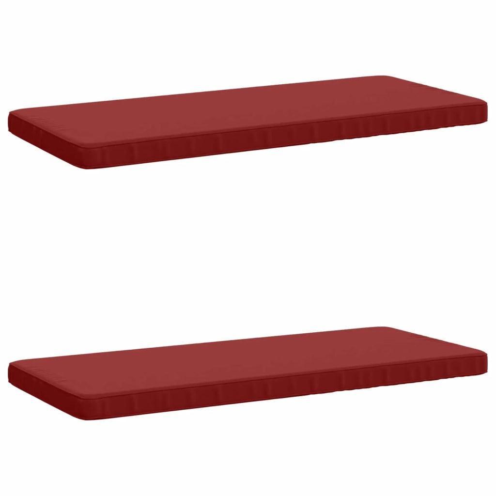 Cuscini per Panchina a 2 Pezzi VUGHT 2 pz 100% Poliestere 951863