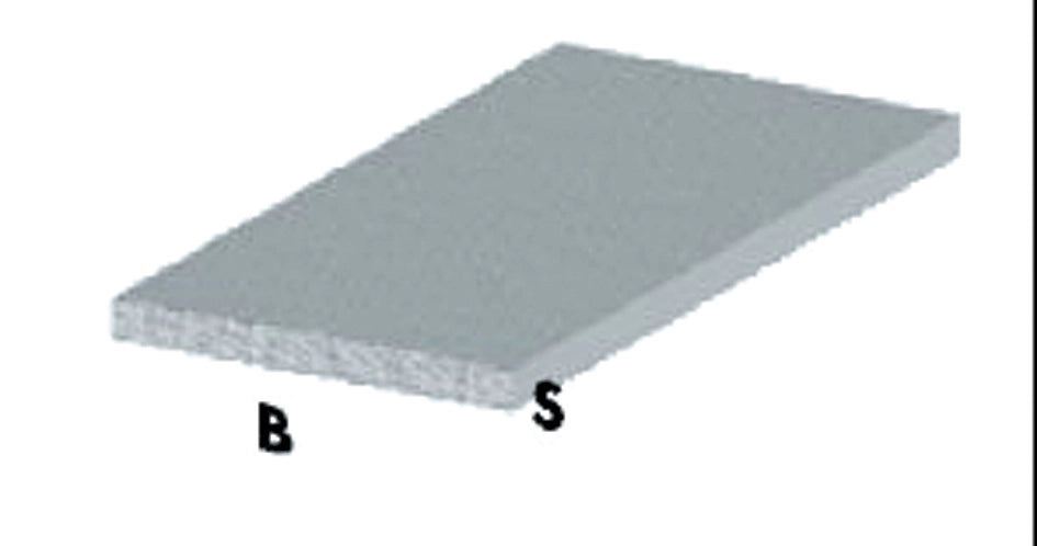 PROFILO ARGENTO H.100 CM PIATTO 20X2 MM*- ARCANSAS- 5,0 pz