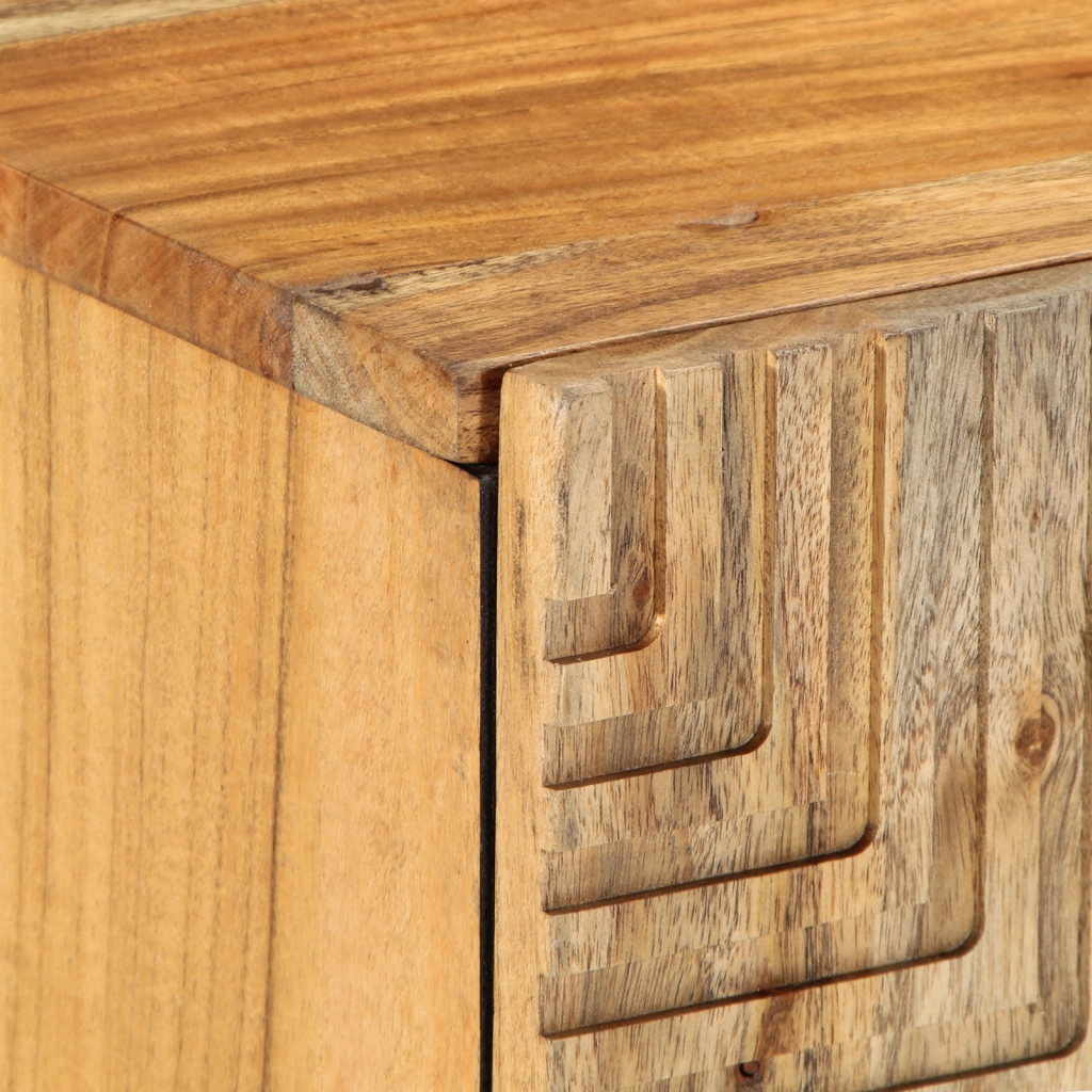 Mobile TV  105x33,5x46 cm in legno massello di acacia
