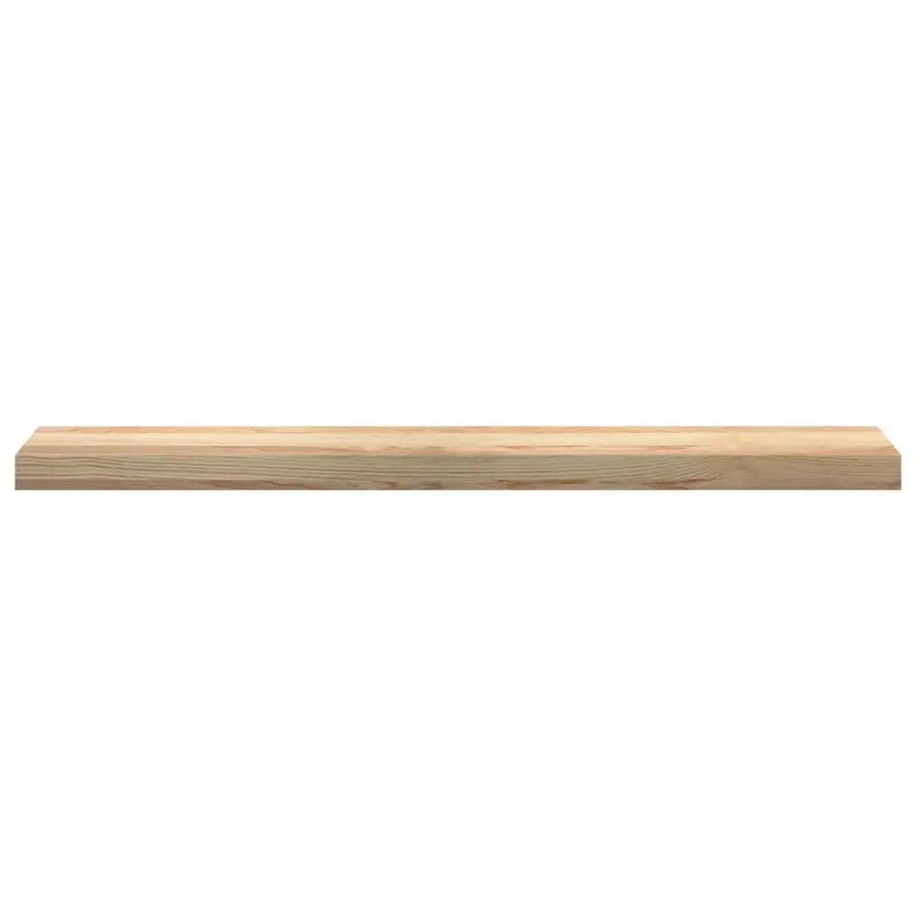 Davanzali 2 pz Non Trattati 100x15x2cm Legno Massello di Rovere 4009088