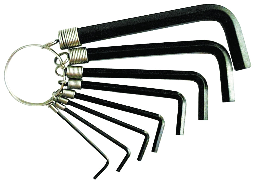 Utilia SERIE CHIAVI MASCHIO ESAGONALI 8 PZ.