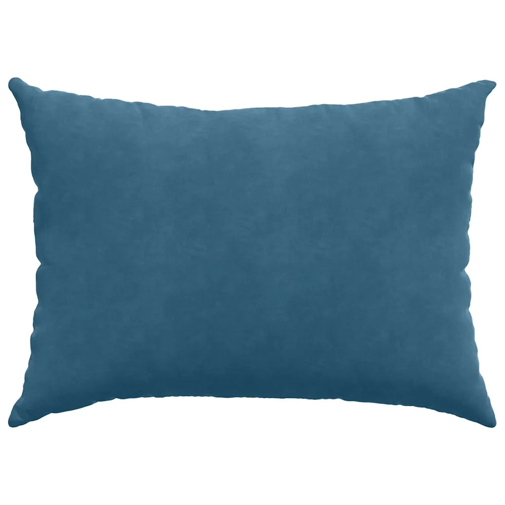 Cuscini da Divano 2 pcs Blu 70 x 50 cm Tessuto in Cords