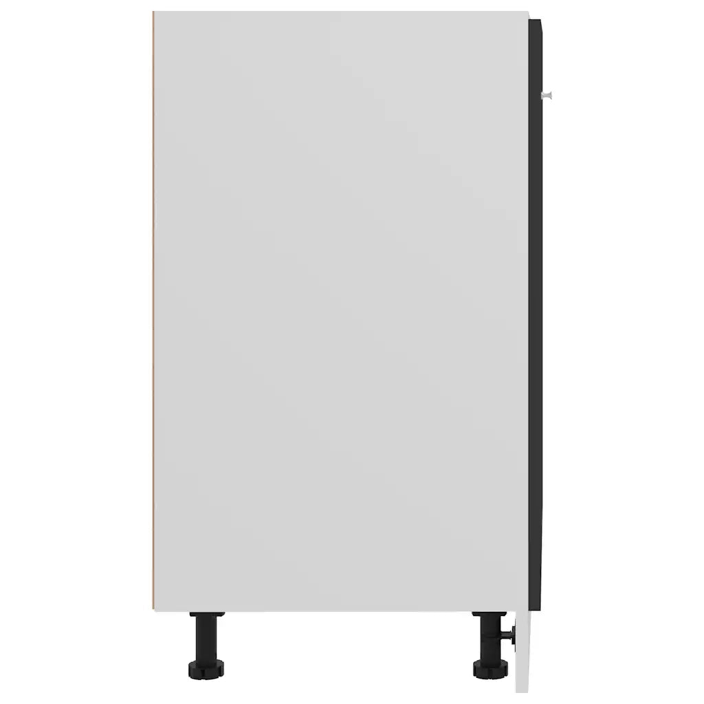 Armadio Inferiore “Lyon” Nero 60x46x81,5 cm 801189
