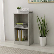 Libreria Grigio Cemento 40x24x75 cm in Legno Multistrato 800823
