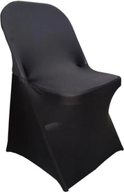 Cuscini op-pieghevole per sedie a schienale pieghevole - Tasche universali - Facile da installare - Nero - Coperture per sedie a schienale - Adatti per bagni