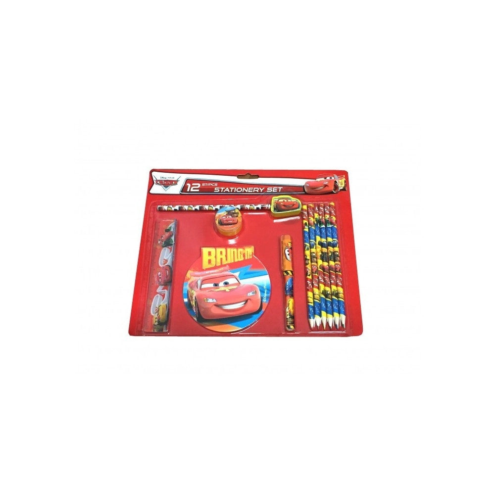Trade Shop - Set Cancelleria Scuola 12 Pezzi Con Personaggi Disney Stationary Set In Blister -