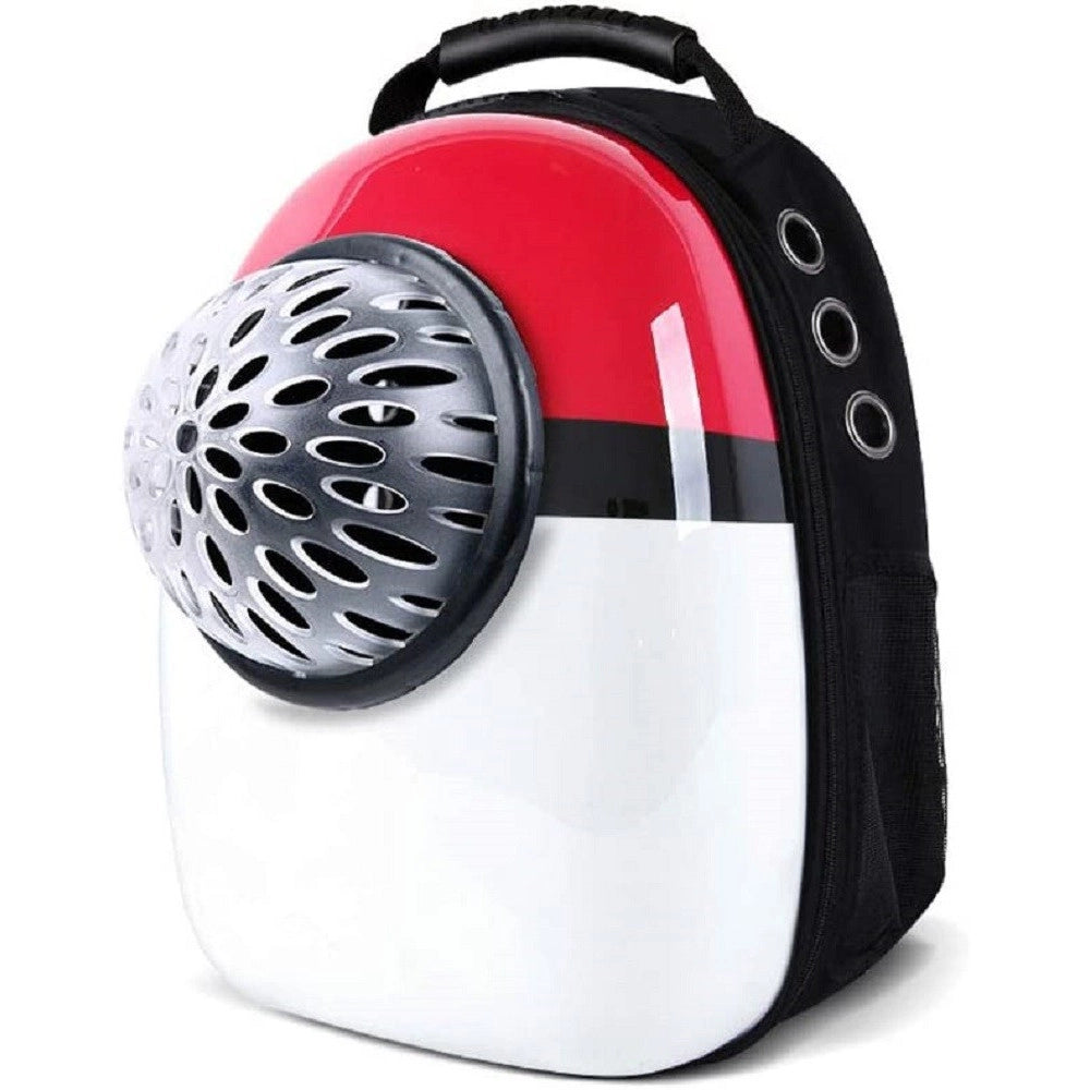Trade Shop - Zaino Borsa Trasportino Gatto Cane Portatile Viaggio Design A Capsula Spaziale -