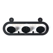appendiabiti di design frog Nero in Ferro 40x15,5h cm