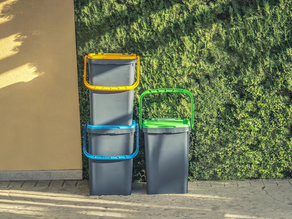 Pattumiera per Raccolta Differenziata Ecoplast 20 lt 34 x 34 x 34 cm