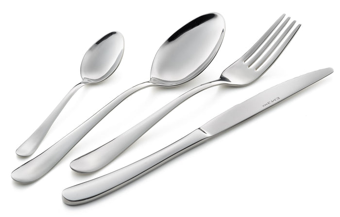 Servizio Set di Posate 24 Pezzi in Acciaio Eme Charme
