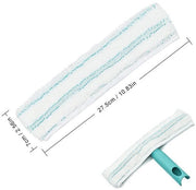 Set di 10 pad di sostituzione per aspirapolvere per finestre, microfibra, doppia garza di pulizia, accessori, pulizia finestre, set di 10 pezzi