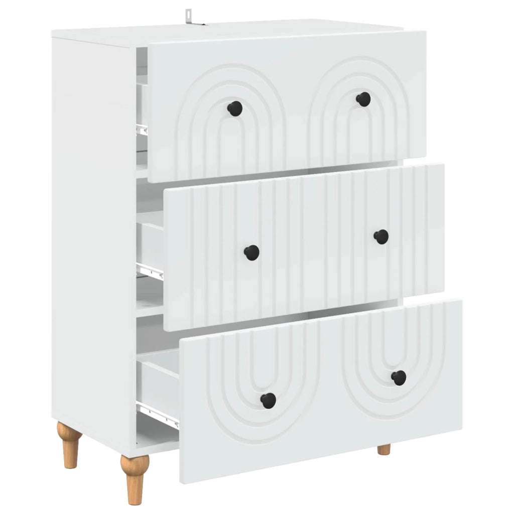 Mobile con Cassetti Bianco 66 x 34,5 x 90 cm 894145
