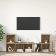 Set mobile TV 3 pcs Marrone Legno multistrato 3393254