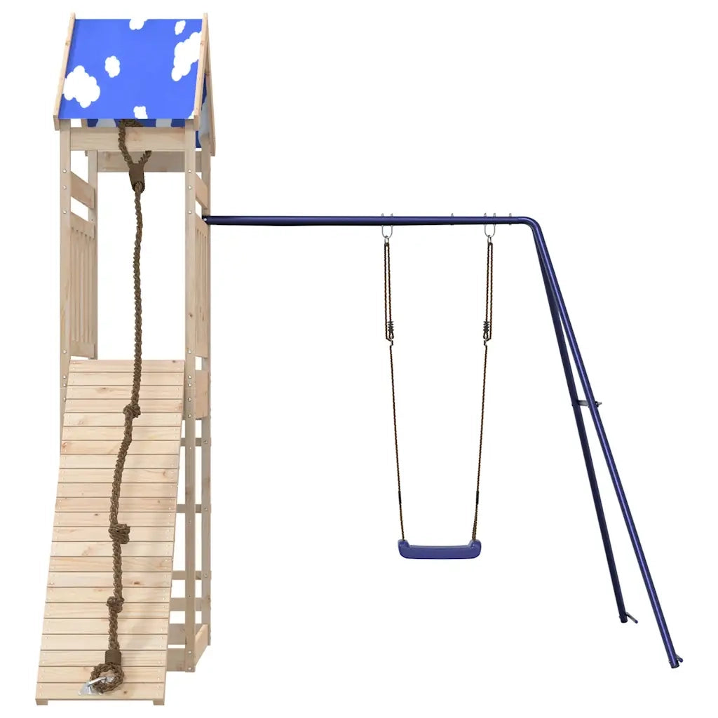 Set da Gioco da Esterno in Legno Massello di Pino 3279028