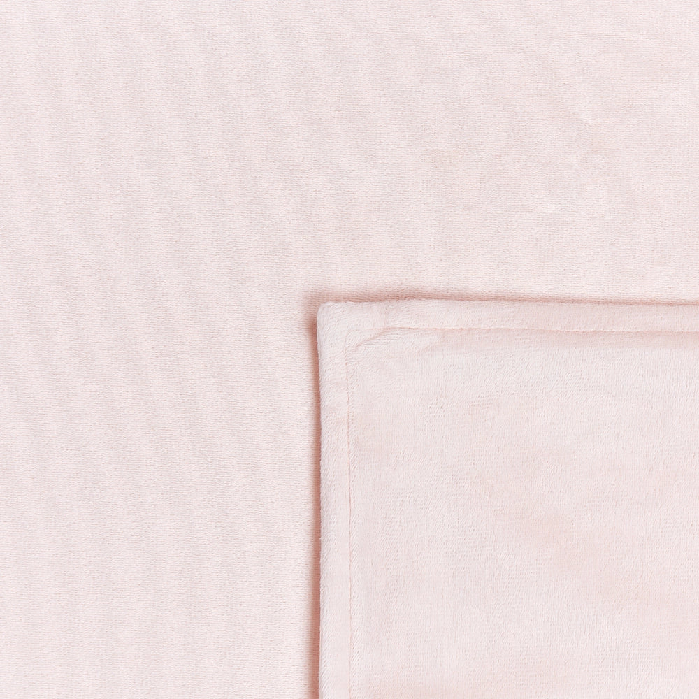 Copripiumino per coperta ponderata Rosa Tessuto poliestere 120 x 180 cm Motivo solido Design moderno Tessile camera da letto