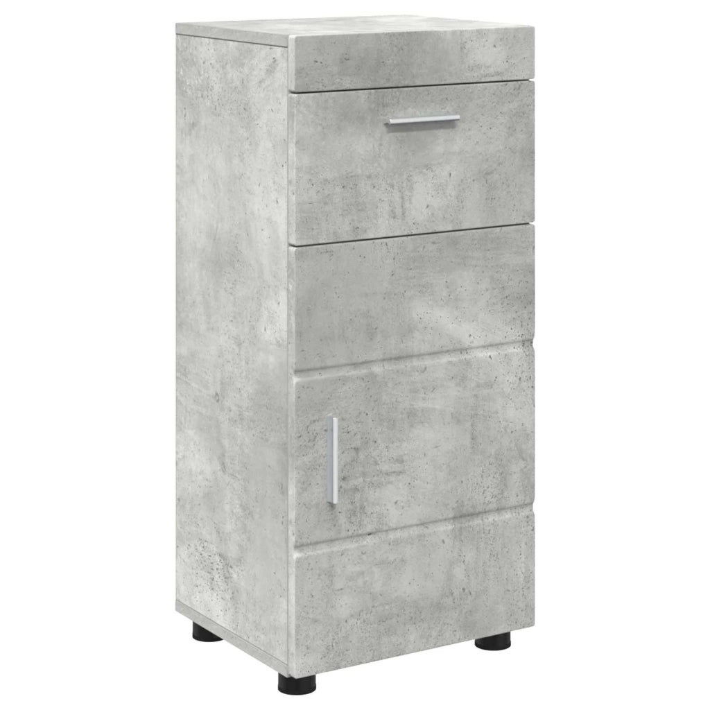Set di Armadi da Bagno TULUM Grigio cemento 37 x 31,5 x 82 cm