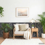 Pannelli da parete 24 pz 50 x 50 cm Grigio Stella Schiuma XPS 42046073