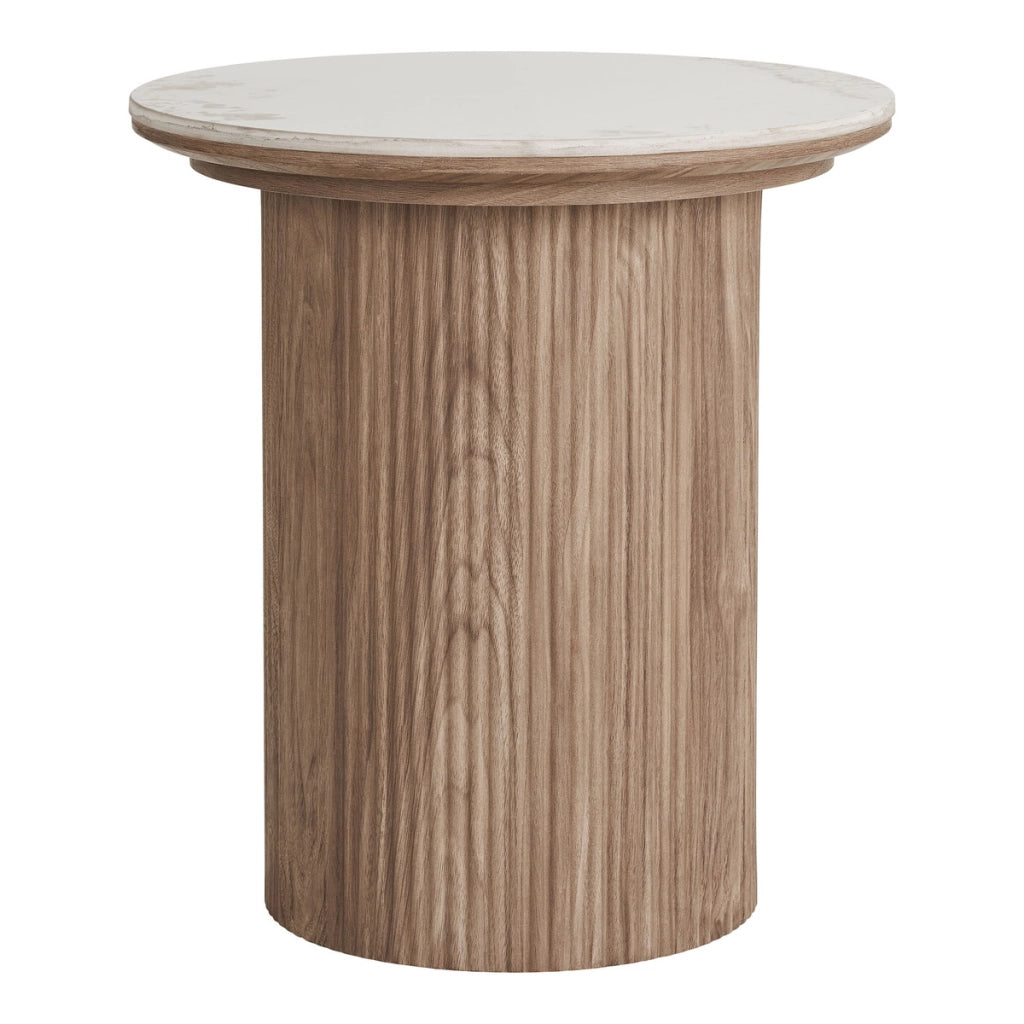 Tavolino Athens, Marrone, MDF, 45x45x50 cm
